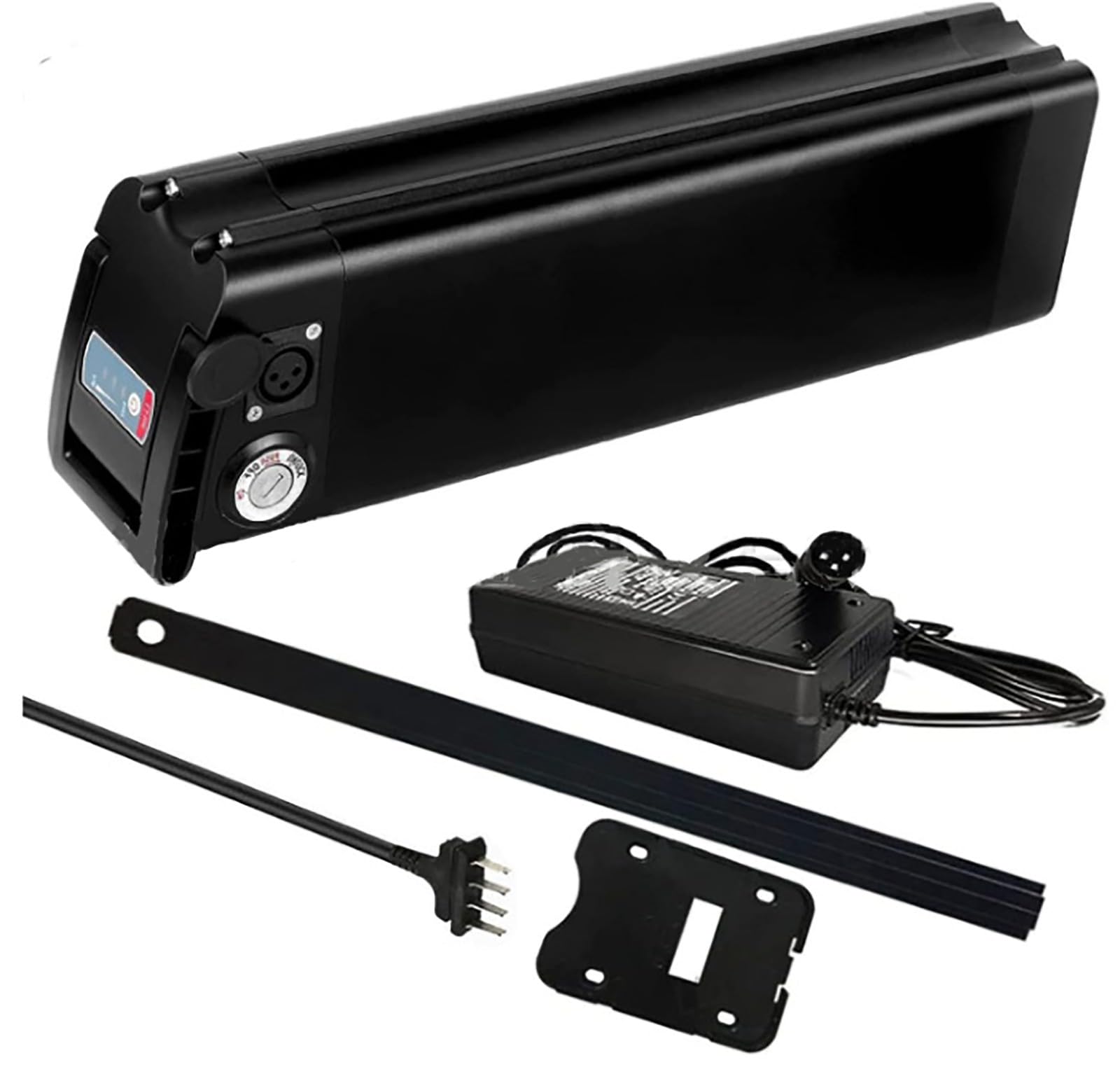 Batería de Bicicleta Eléctrica 36V 8Ah 10Ah 15Ah 18Ah 20Ah, Batería Ebike con Cargador, Paquete de batería Batería De Alta Potencia para 200W 500W 1000W Motor Célula Grado A