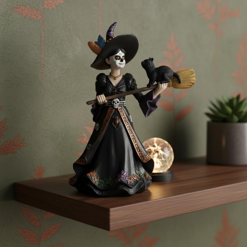 Comfy Hour Żywica okropna figurka wiedźmy 20 cm wystrój