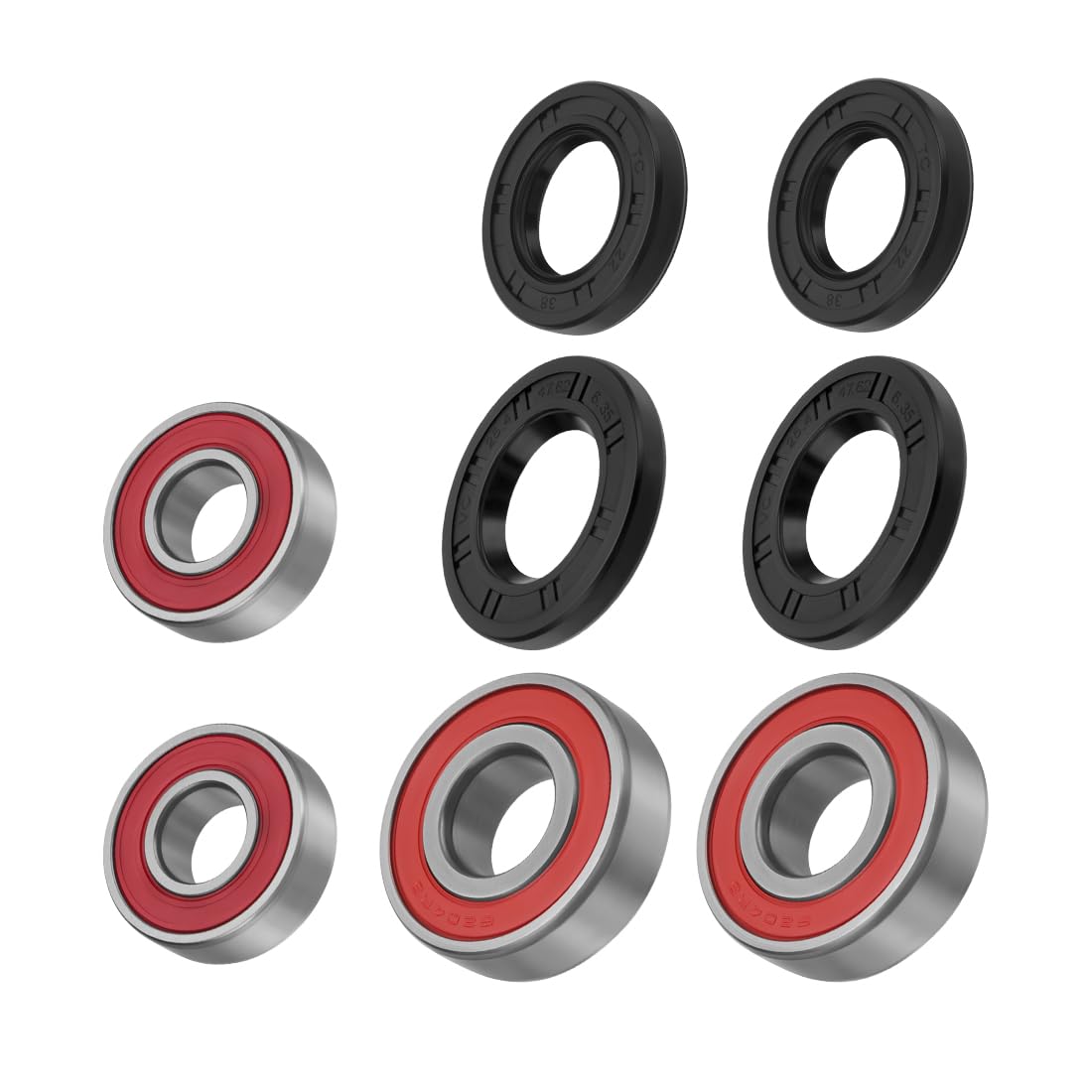 Jeux de roulements et joints de roue avant (les deux côtés) Convient pour Polaris Outlaw 450 500 550 MXR IRS S 2007-2011 Predator 500 2003-2007