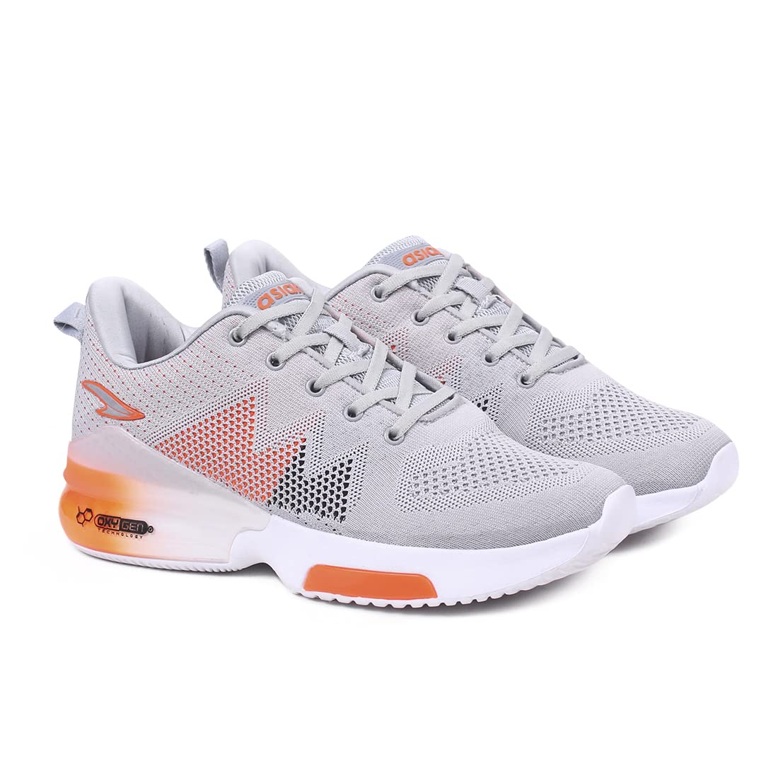 ASIAN Oxygen-04 Running Shoes for Boys | Sports Shoes for Men | Latest Stylish Casual Sneakers for Men | Lightweight & Breathable and Durable Materials Every Step (Light Grey, Numeric_8) (B09QYSRL8C) Amazon Price History, Amazon Price Tracker