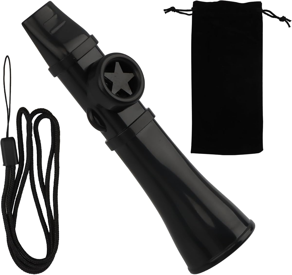 Kazoos Professional Kazoo Instruments Washable, Portable Musical Starter Kit, Easy to Learn Musical Instruments for Guitar, Ukulele, Piano