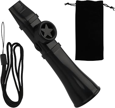 Kazoos Professional Kazoo Instruments Washable, Portable Musical Starter Kit, Easy to Learn Musical Instruments for Guitar, Ukulele, Piano