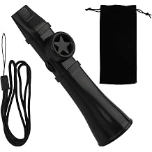 Kazoos Professional Kazoo Instruments Washable, Portable Musical Starter Kit, Easy to Learn Musical Instruments for Guitar, Ukulele, Piano