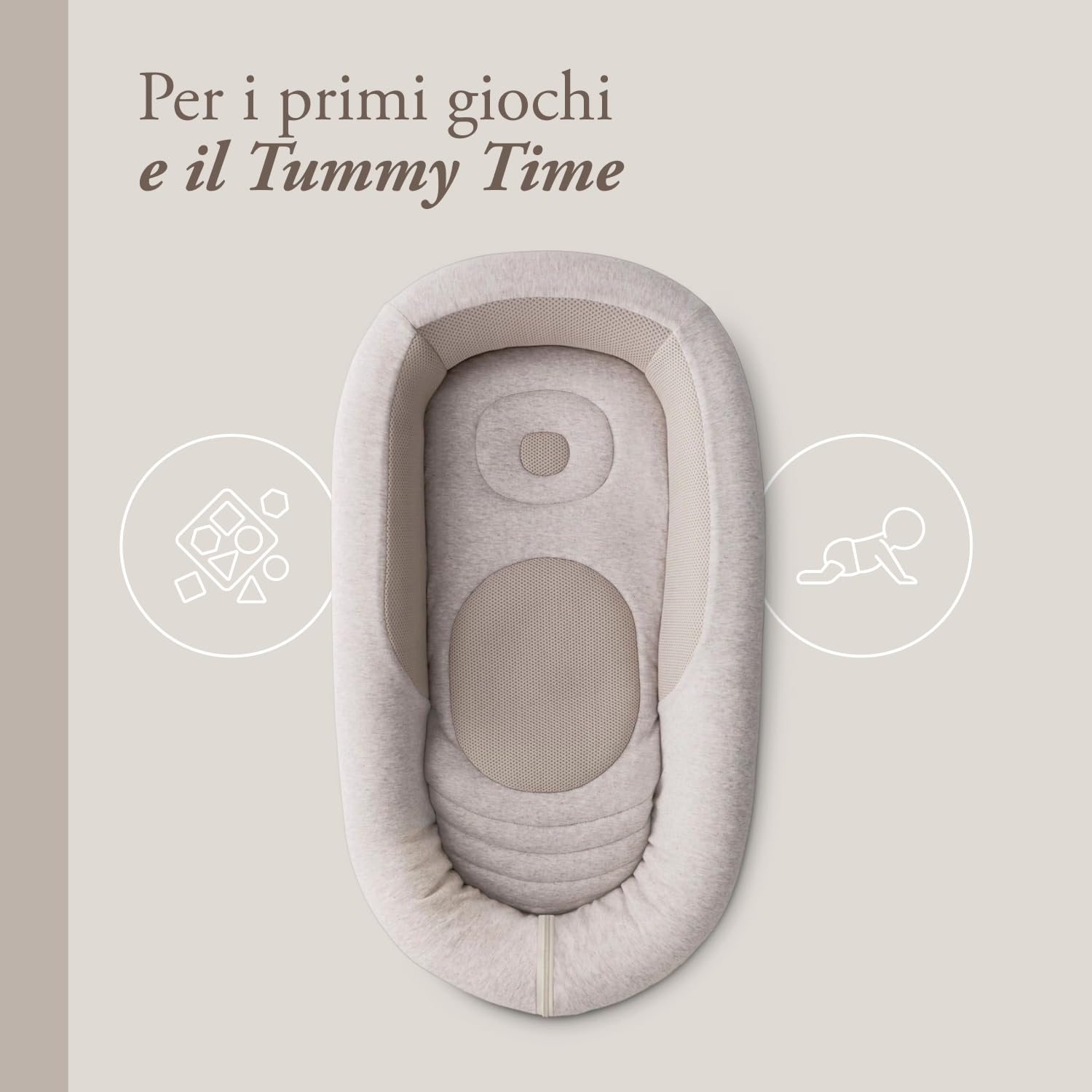 Inglesina Riduttore lettino AZ99QOQUB Welcome POD Baby Nest Quiet beig