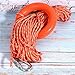 Xcello 6MM Diameter 30M PVC Reflective Lifesaving Rope with Hook Pull Rings Essential Lifesaving Equipment for Water Safety