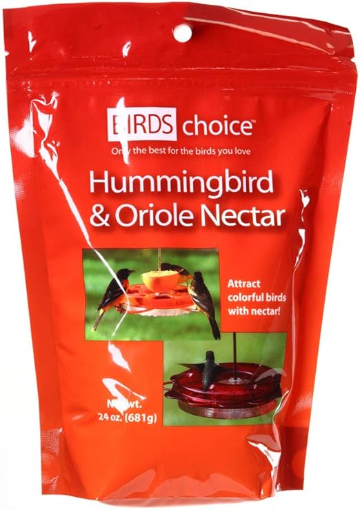 Birds Choice NP1024 Hummingbird & Oriole Nectar, 100% Sucrose Bird Nectar, 24 Ounces, 1 Pack