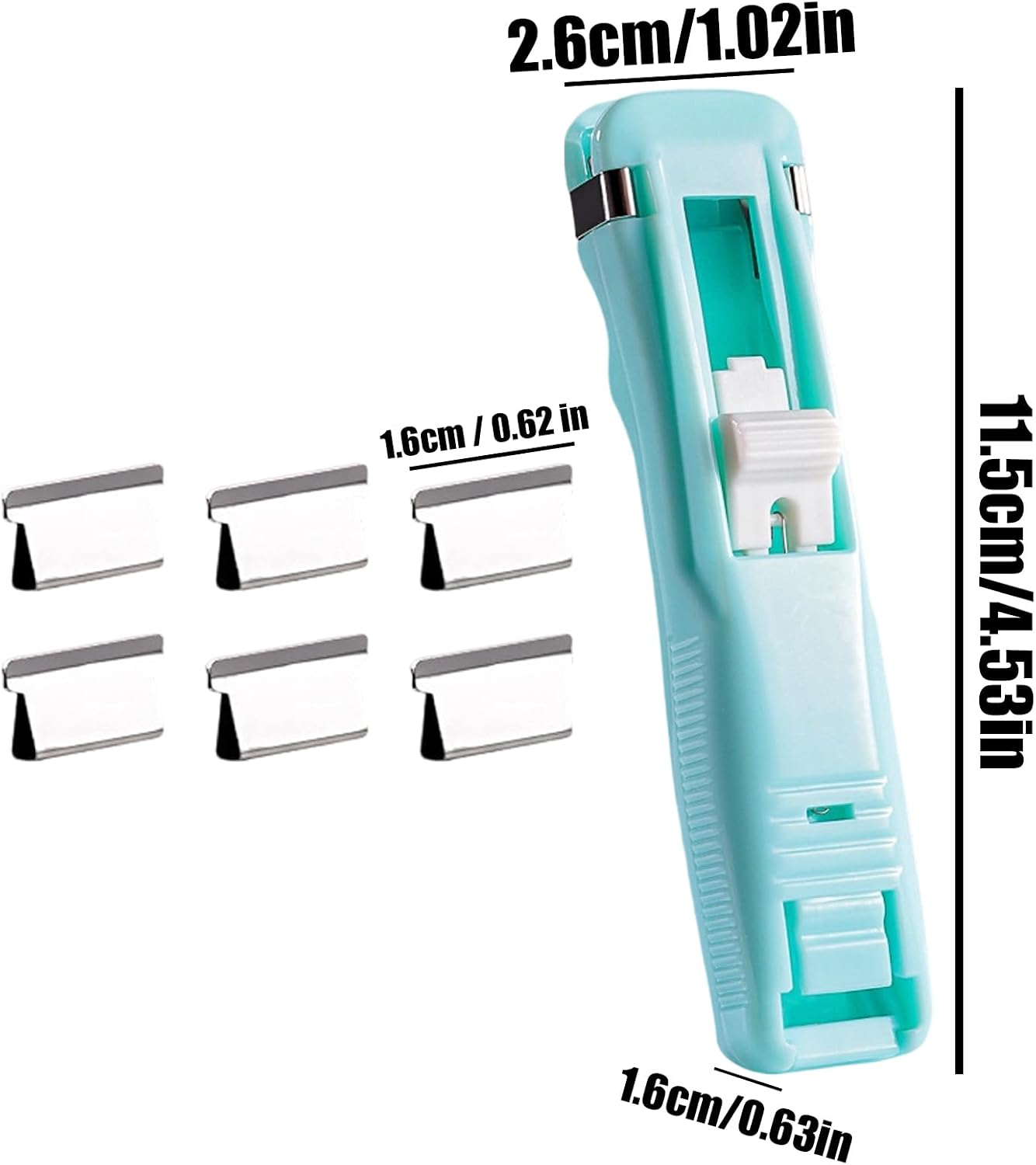 Portable Binder Clip Stainless Steel Space-Saving image 5