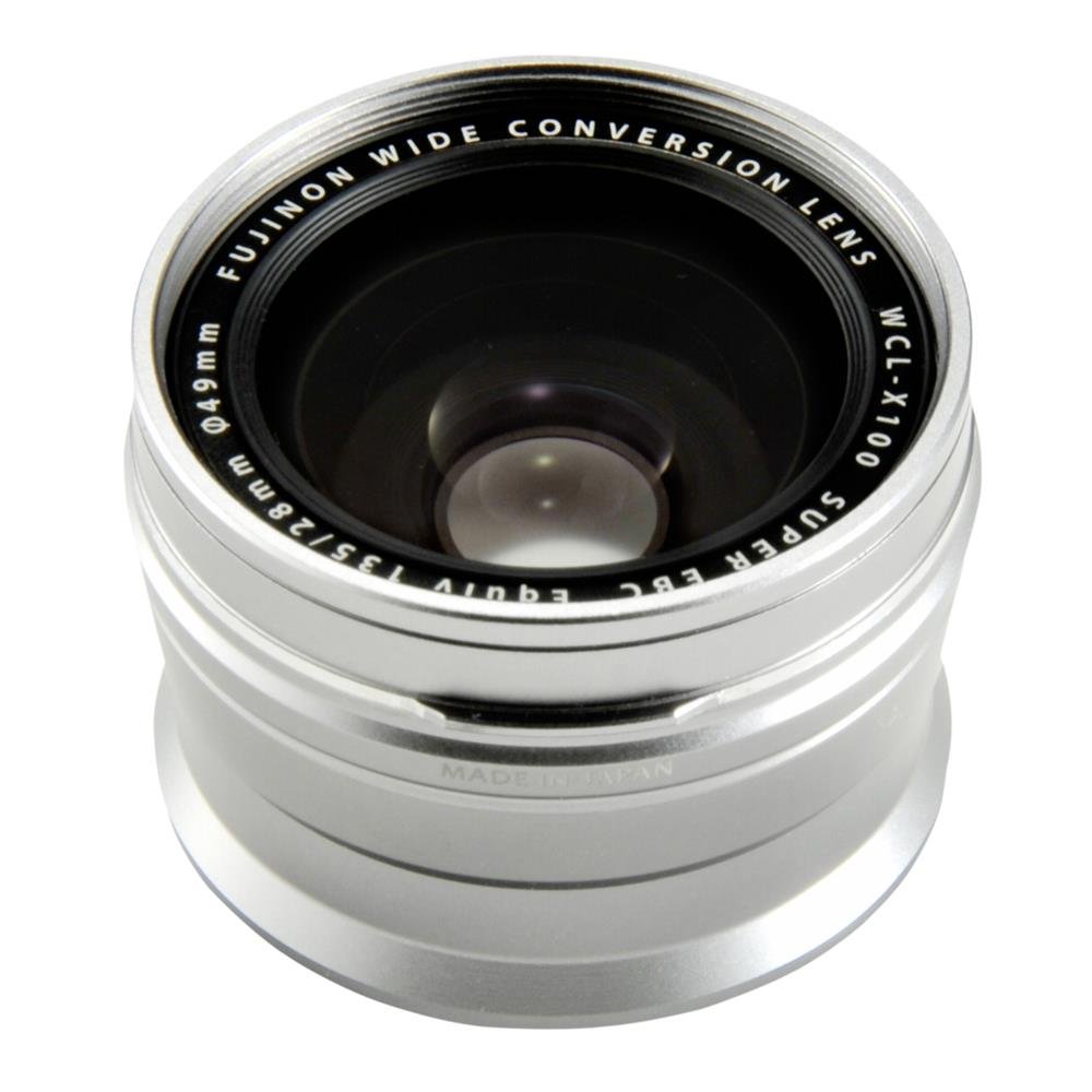 Fujifilm Fujinon カメラシルバー WCL-X100 S II Amazon.com : FUJIFILM WCL-X100 II Wide Angle Lens Silver -auto