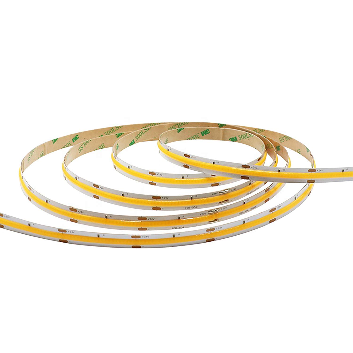 INNOVATE LED Streifen Stripe 24V COB 10W/Meter warmweiß 3000K - 1000lm/M - CRI > 80 - dimmbar Lichtband - Homogenes Licht - Strip - keine Lichtpunkte erkennbar (5 Meter - 5000mm)