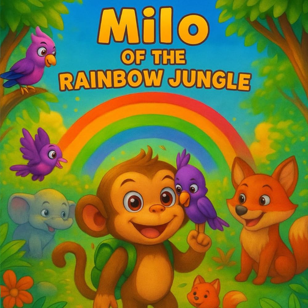 Milo OF THE RAINBOW JUNGLE: A Color-Finding Adventure!