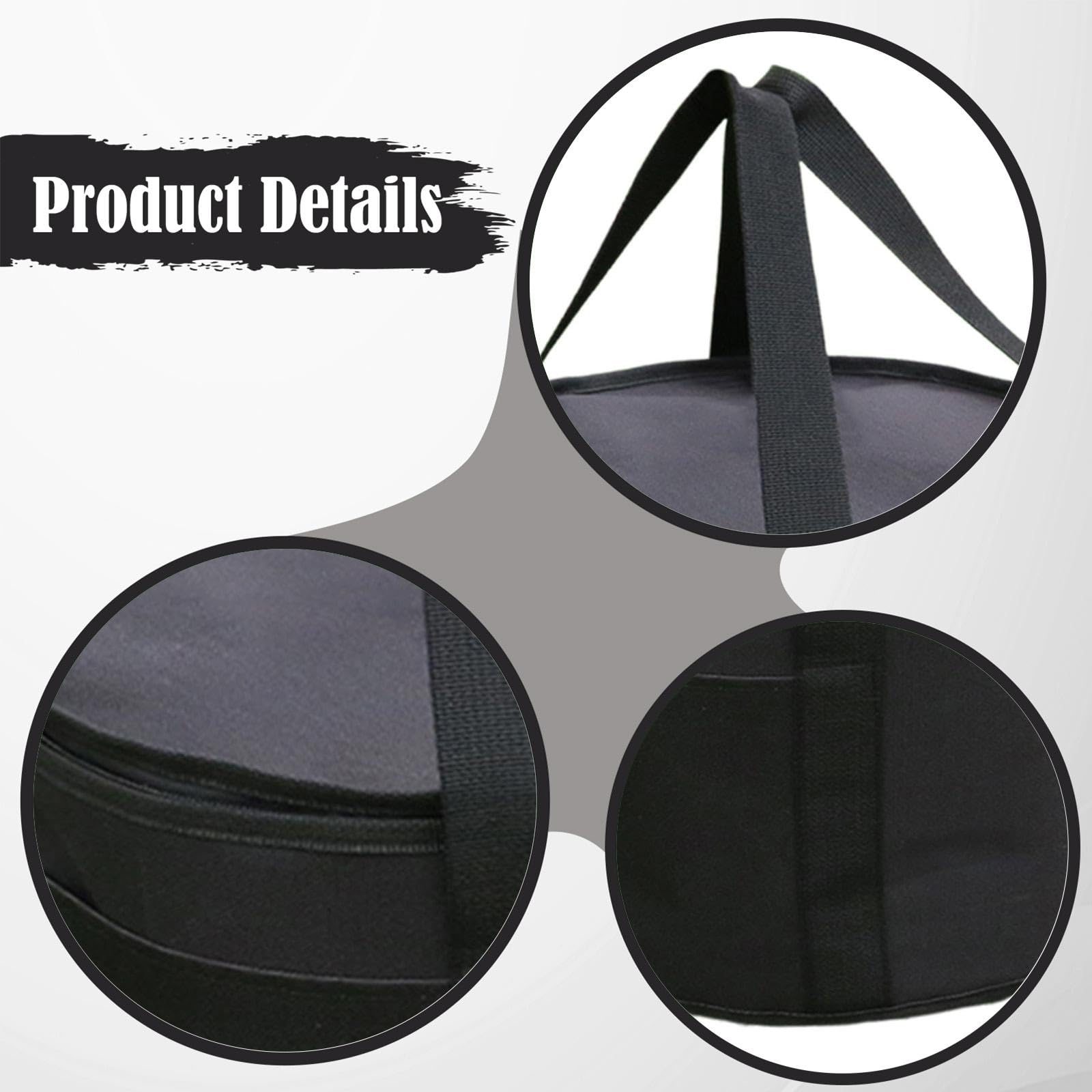 Campingkocher Tasche Aufbewahrungsbeutel für Grill Kochwerkzeug Tragetasche Oxford Material mit Stabilem Griff für Outdoor Barbecue Picknick Männer Ge