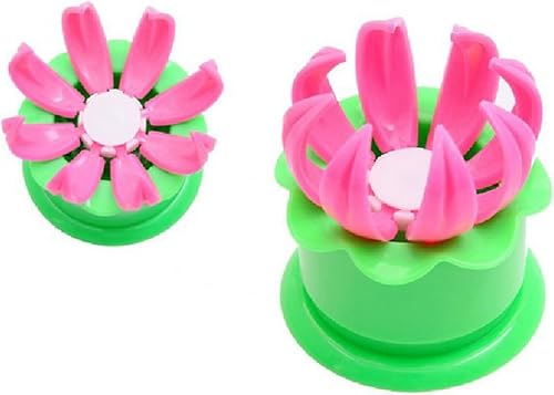 Miniatura 6 de MGGi Gran fabricante Baozi de 2.36 pulgadas, moldes de bolas de masa de plástico, molde para hacer bollos de bricolaje, herramienta de relleno al