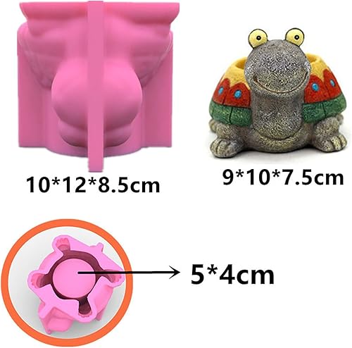 Miniatura 3 de Molde de maceta para cemento, silicio, bricolaje, moldes para jarrones, plantas de hormigón, hechas a mano, herramienta de decoración del hogar,