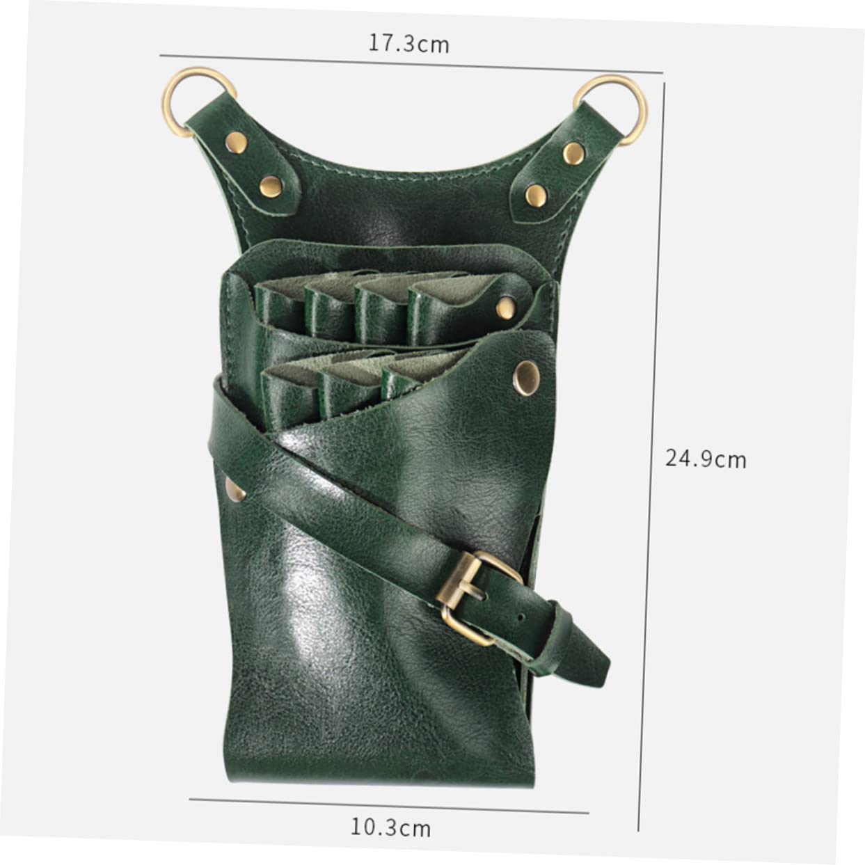 DEARMAMY Scissor Comb Storage Bag Professional Stylist Tool Holder Hair Salon Scissor Bag Barber Waist Pouch