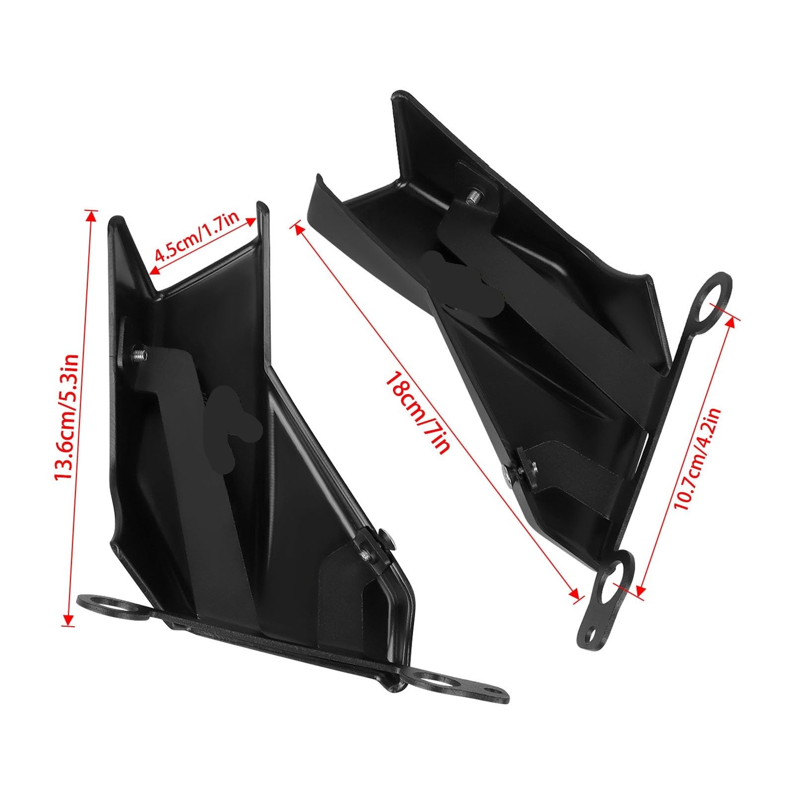 Compatible con cubierta de conducto de refrigeración de pinza de freno. | Dirija la ruta del flujo de aire y evite que objetos extraños obstruyan la tubería.(Black upper)