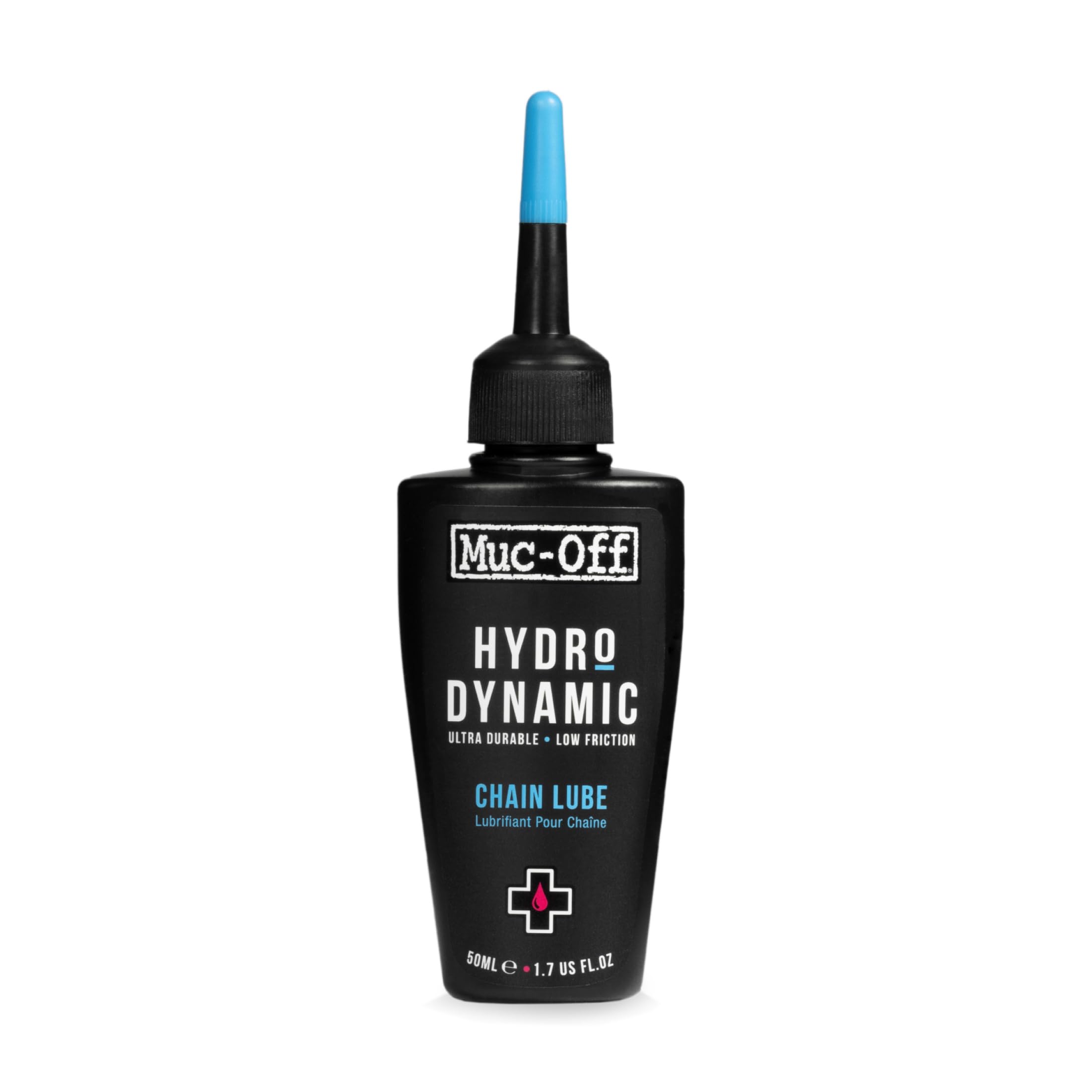 Muc-Off Hydrodynamic Chain Lube, 50 Ml - Lubricante de Cadena de Bicicleta de Baja Fricción y Ultraduradero - Lubricante de Bicicleta Apto para Usar en Todas las Condiciones Climáticas