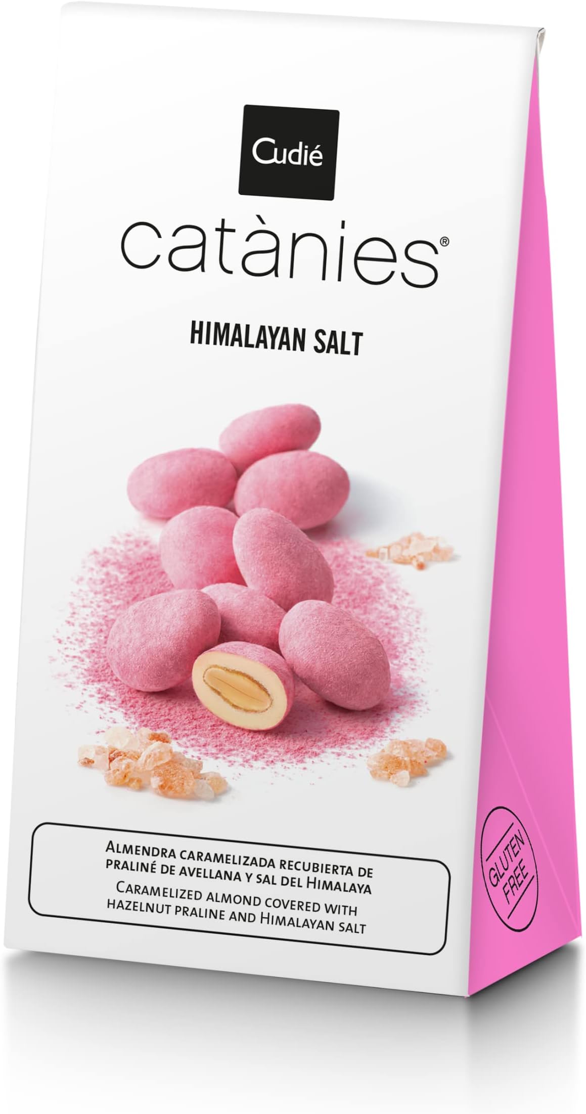Cudie | Himalayan Pink Salt Caramelised Praline Almonds, 80g