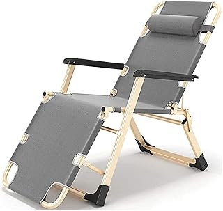 HZH Espreguiçadeira dobrável alta espreguiçadeira de jardim espreguiçadeira relax espreguiçadeira espreguiçadeira dobrável luz ajustável encosto alto espreguiçadeira de jardim (A)