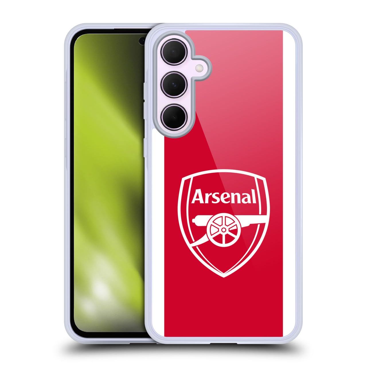 Head Case Designs Officially Licensed Arsenal FC Home 2025/26 Kit Gel Case [Military Grade Protection] Compatible With Samsung Galaxy A35 5G — image 1
