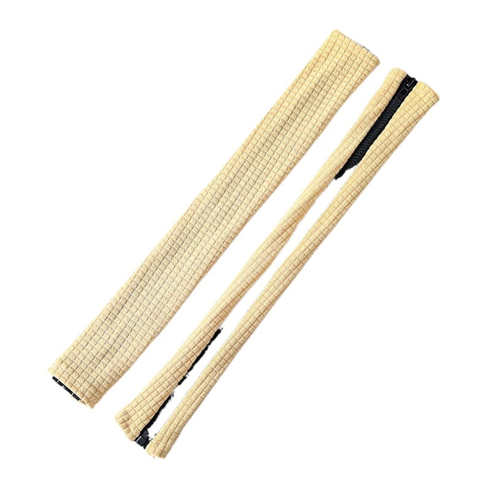 ENmrfvkz Office Spandex Armrest Covers, Office Chair Arm Covers 4 Pcs Multicolor Elastic Zip Armrest For Desk Chairs(Beige)