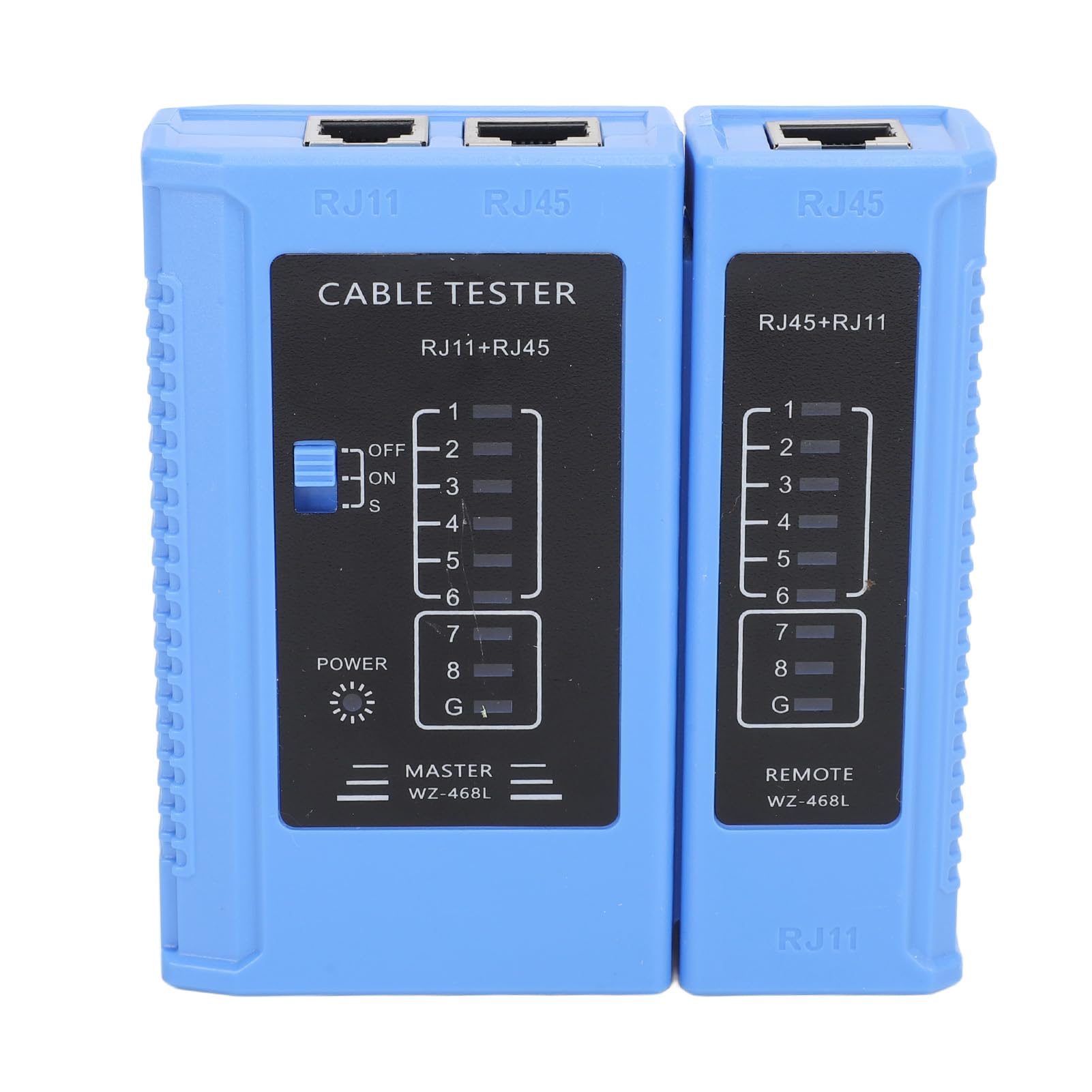 Kit d'outils de sertissage RJ45 et testeur de câble réseau compatible avec les connecteurs Cat5e Cat6 et Cat6a – Outil multifonction pour couper, dénuder et sertir les câbles