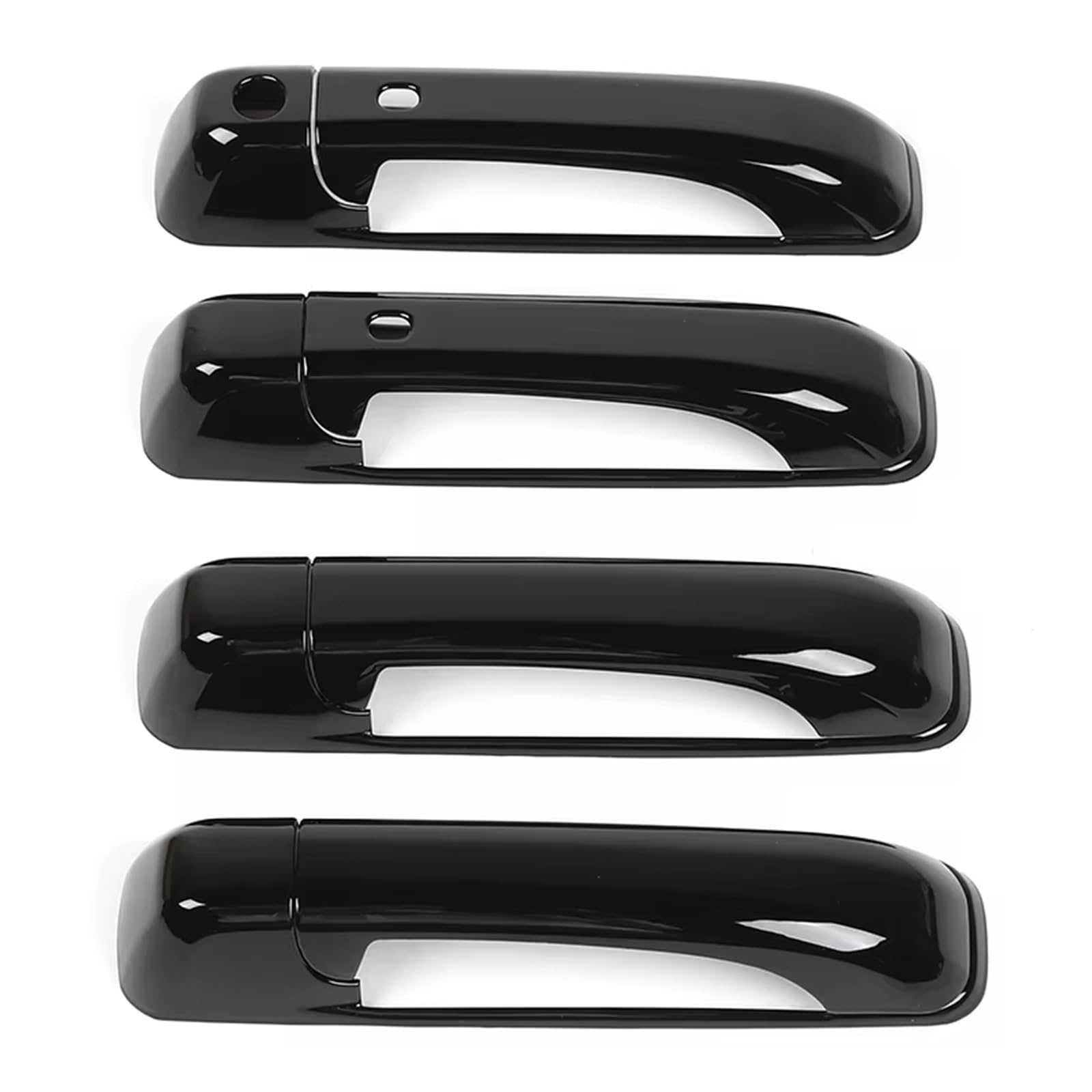 TRGDFDAA Door Handle Trims Covers Compatible with Dodge for Ram 1500 2010 2011 2012 2013 2014 2015 2016 2017 Car Front Rear Left Right Door Handle Cover Trim Set