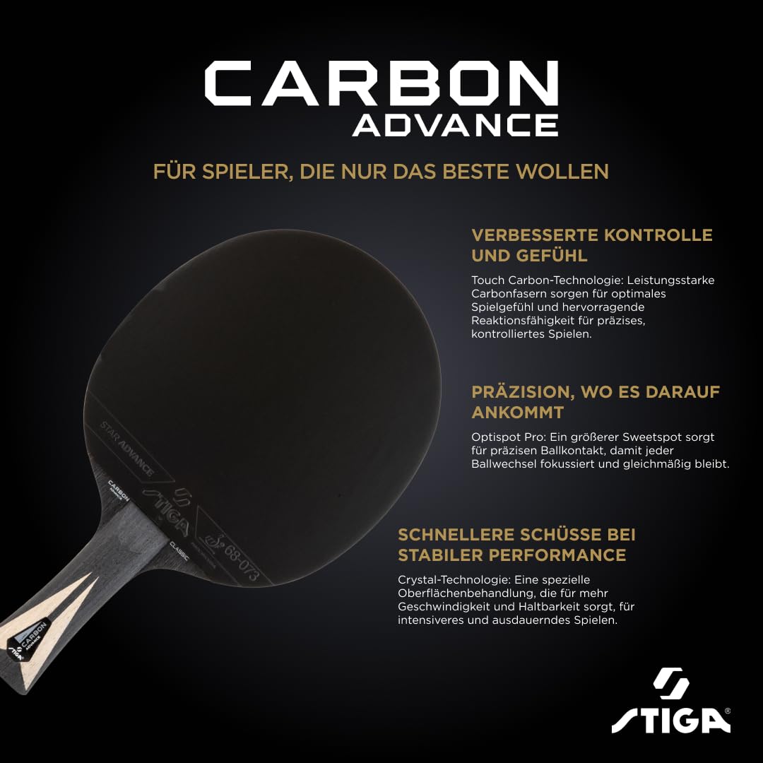 Tischtennisschläger STIGA Carbon Advance