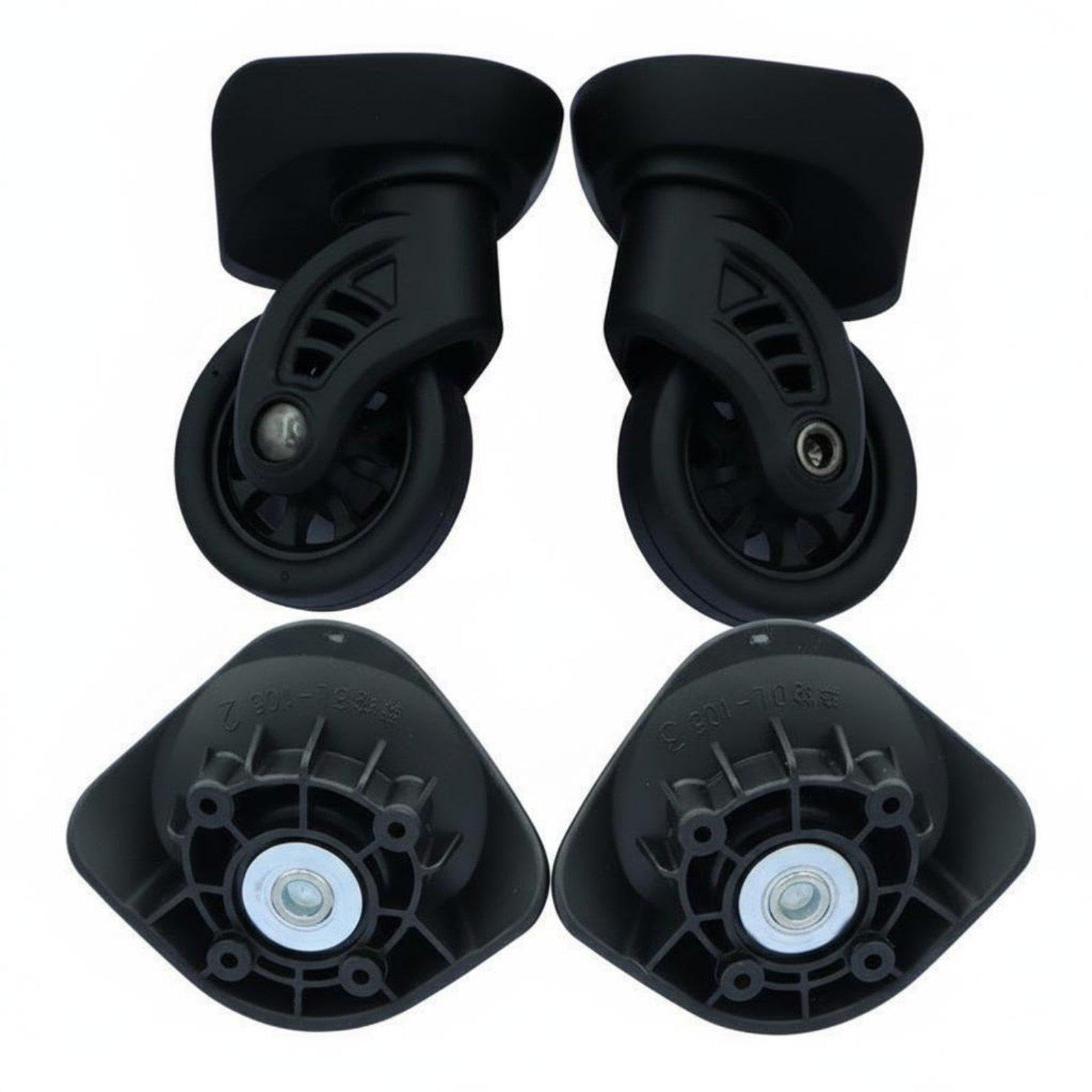 heavenglow Meadawgs®2 Pieces Luggage Replacement Wheel 360-Degree Rotation Rotating Suitcase Wheel Smooth Rolling|Travel|Luggage-picture-15