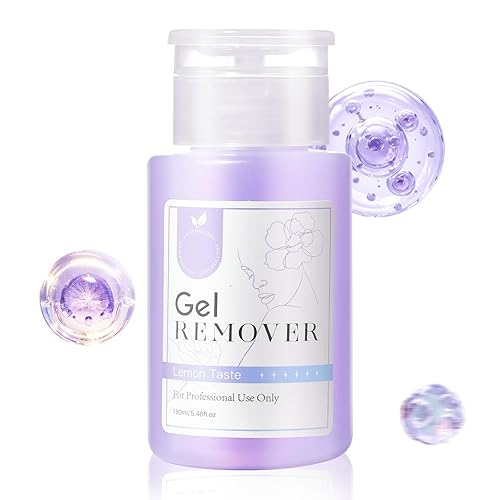 Removedor de esmalte de uñas de acetona, removedor de esmalte de gel rápido profesional ultra potente, removedor de esmalte de pegamento fórmula