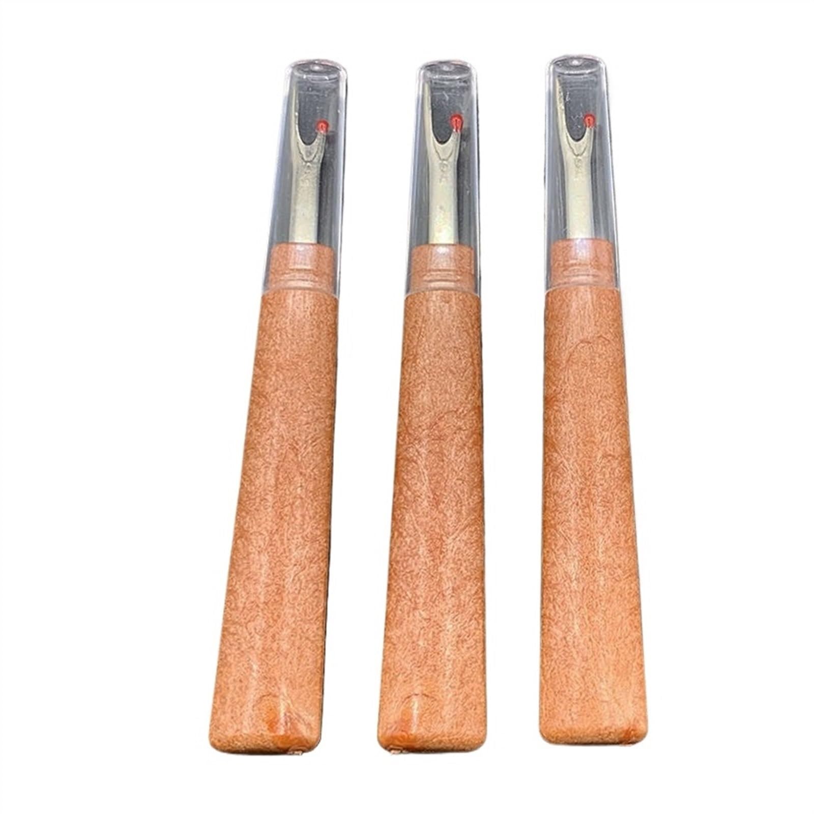 YLWX Imitation Wooden Seam Ripper Tool, Cross Stitch Stitch Picker Clothing Stitch Remover, Seam Rippers For Sewing Tool (Color : 3 pieces)