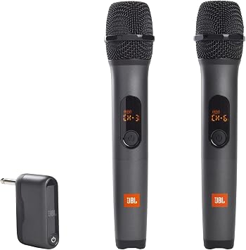 JBL PartyBox Club 120 Portable Party Speaker with Wireless Two Microphone System (Black)