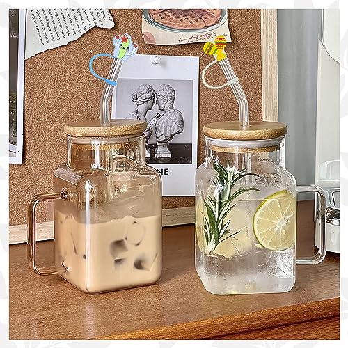16 piezas tapas de silicón reutilizables para pitillos miniatura 6