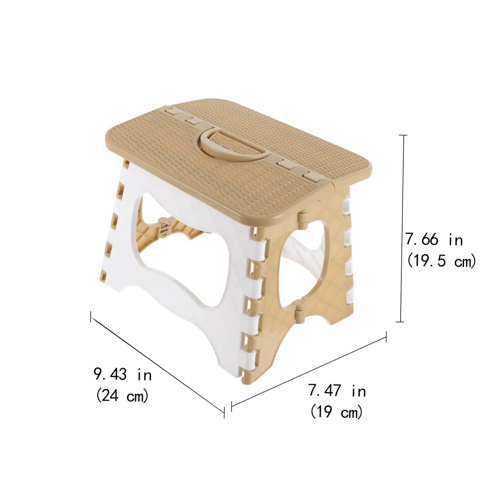 ifundom Folding Step Stool for Adults Portable Mini Stool for Outdoor Activities Lightweight and Sturdy Design for Fishing Camping Bathroom and Kitchen Use