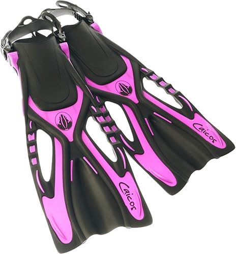 Miniatura 2 de AKONA Caicos - Aletas ajustables para esnórquel y natación de hoja corta Azul