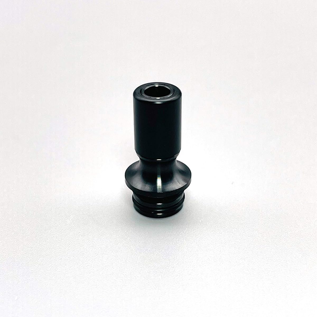 WratryParts 510 - Bocchini MTL con punta a goccia in acciaio inox per serbatoio Subohm RTA RDA a 510 fili, colore: argento e nero