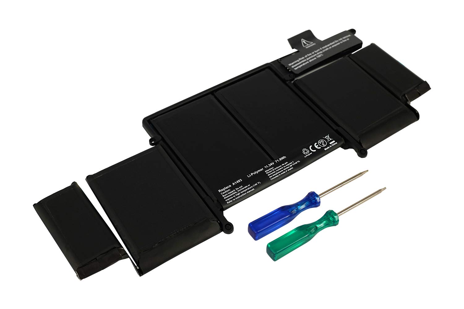 PowerSmart® Batterie Li-Polymer A1493 pour Apple MacBook Pro 13" séries ME864LL/A*, ME866LL/A, Retina A1502 71,80 Wh