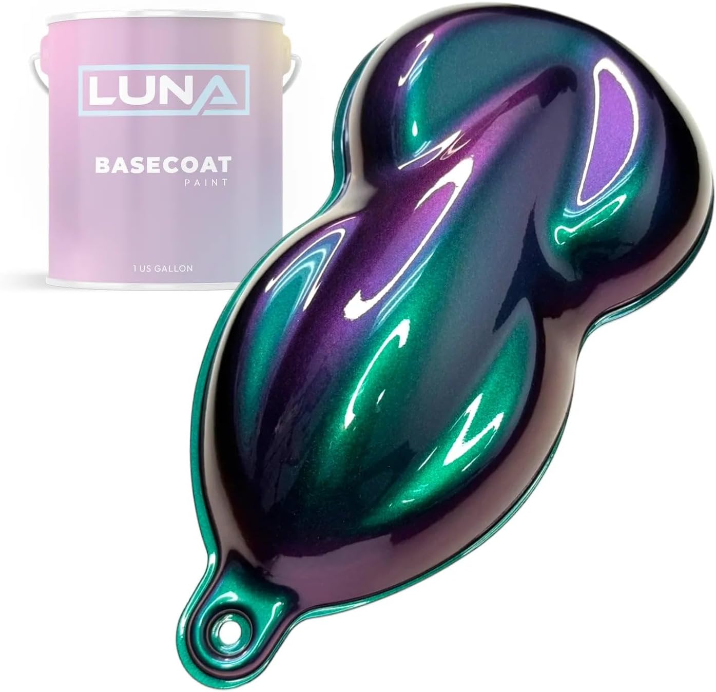 ZTH Midcoat - Blue/Purple/Pink - Hypershift - 1 Gallon Professional Auto Paint for DIY Enthusiasts, Hobbyists, and Automotive Shops - Premium Quality for Professional Installers - Luna Eclipse