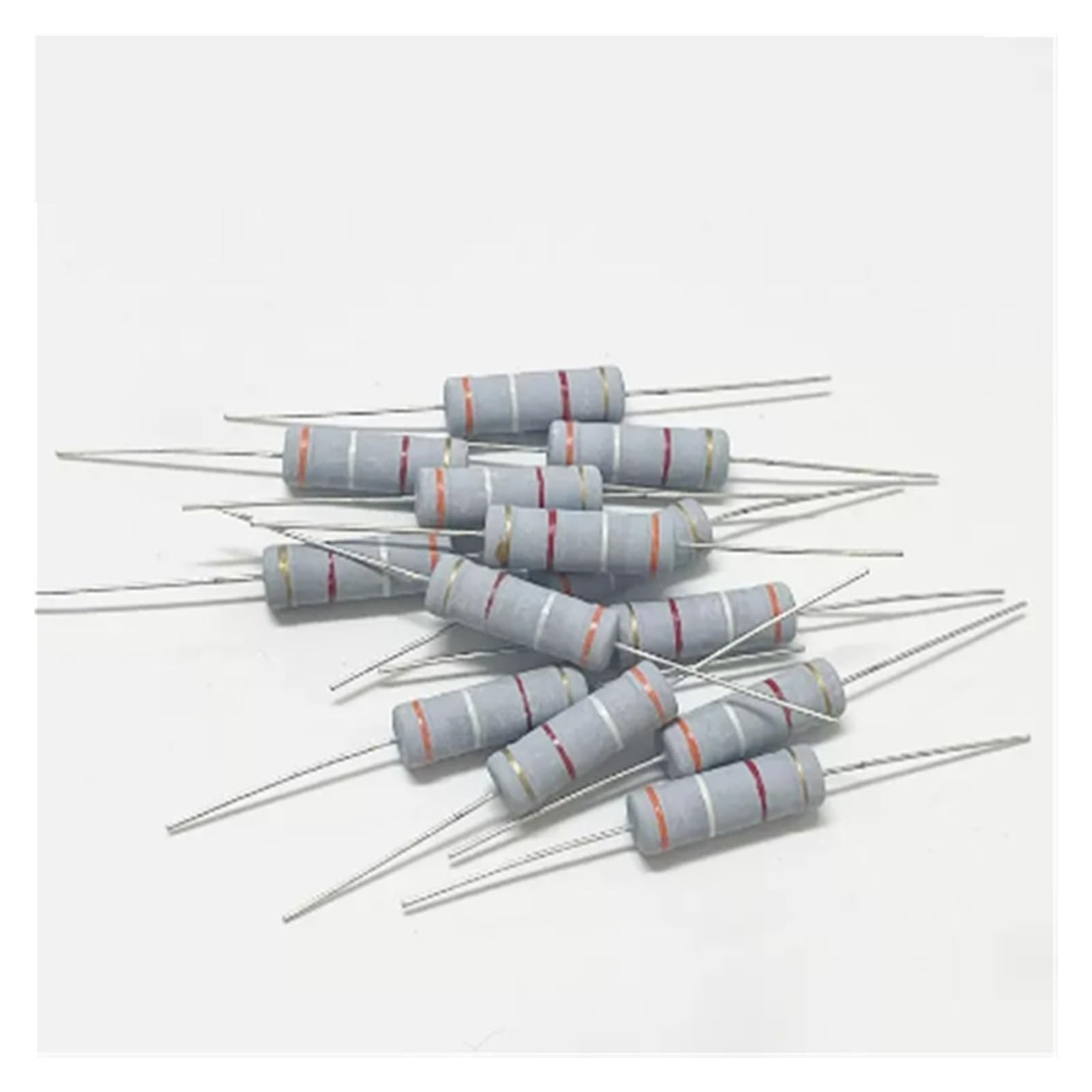 Résistance film de carbone 3.3 ohm 1W 5% pour réparation de circuit imprimé DIY