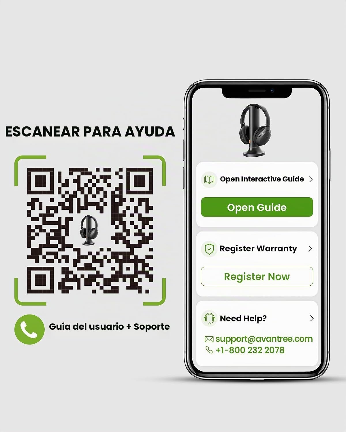 Avantree Opera Aura - Auriculares TV Auracast con HDMI ARC