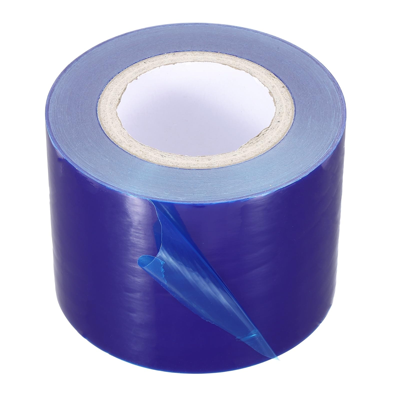 PATIKIL 11cm Width x 200m Removable Scratch Protective Film Tape, PE Surface Protective Scratch Film Tape Roll for Furniture Electrical Appliances Plastic Hardware Low Stickiness, Blue