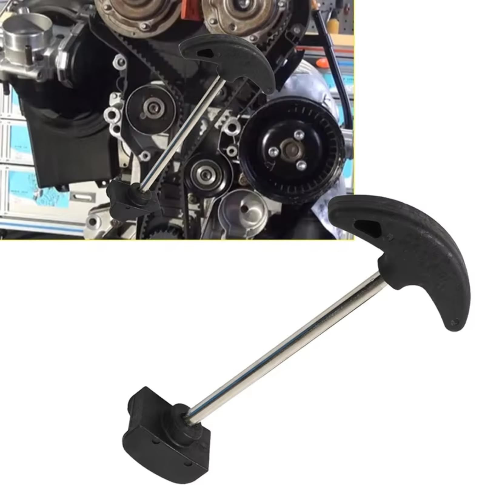Compatible con Seat para Leon 2013 Reemplazo del Juego De Herramientas De Bloqueo De Tensión De Sincronización del Árbol De Levas del Motor Herramienta Calado Motor