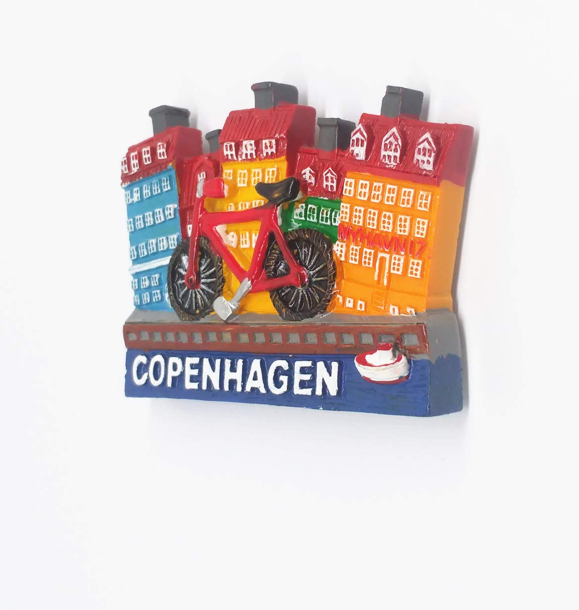 Copenaghen Danimarca magnete da frigorifero turistico