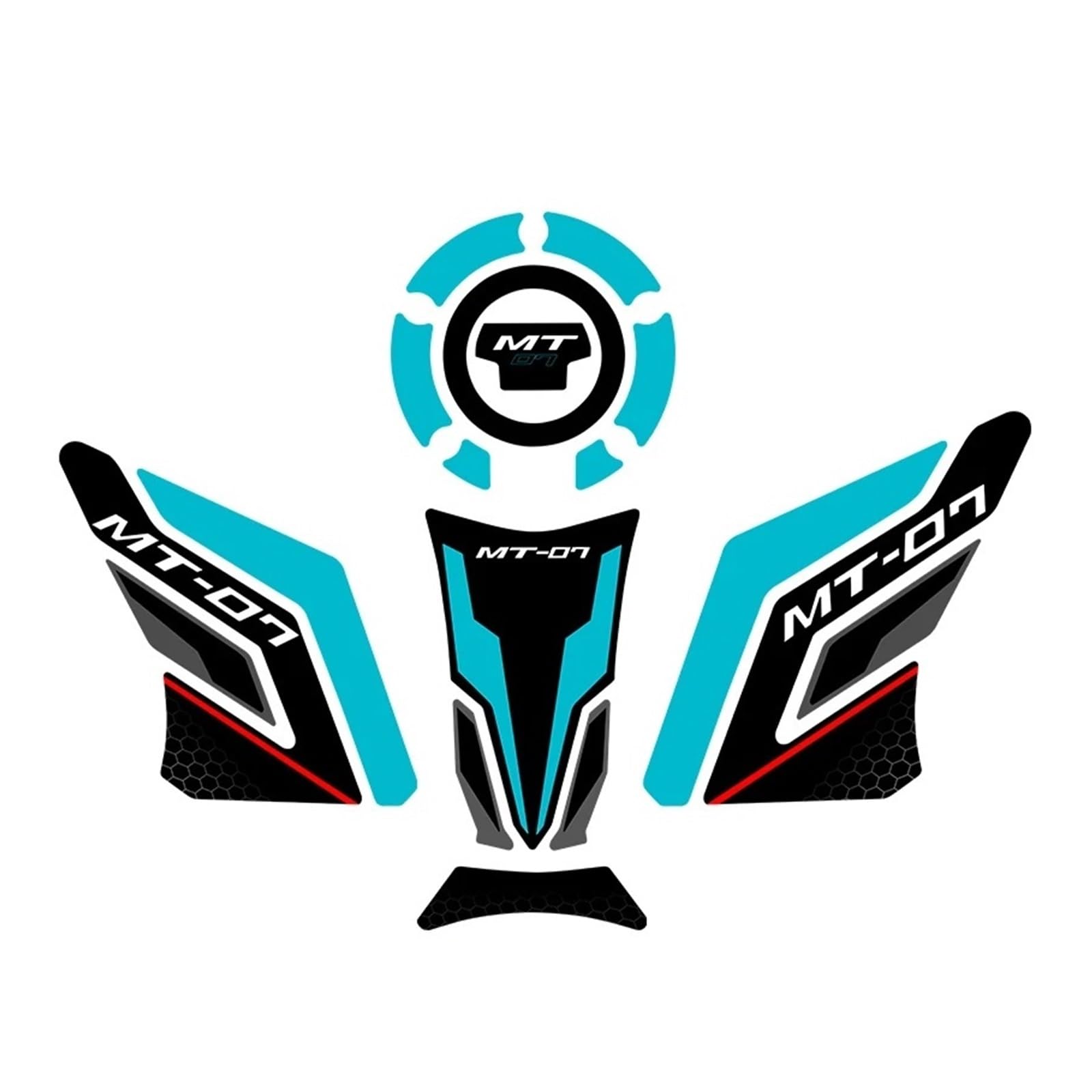 Motorcycle Sticker for Mt07 for MT-07 MT 07