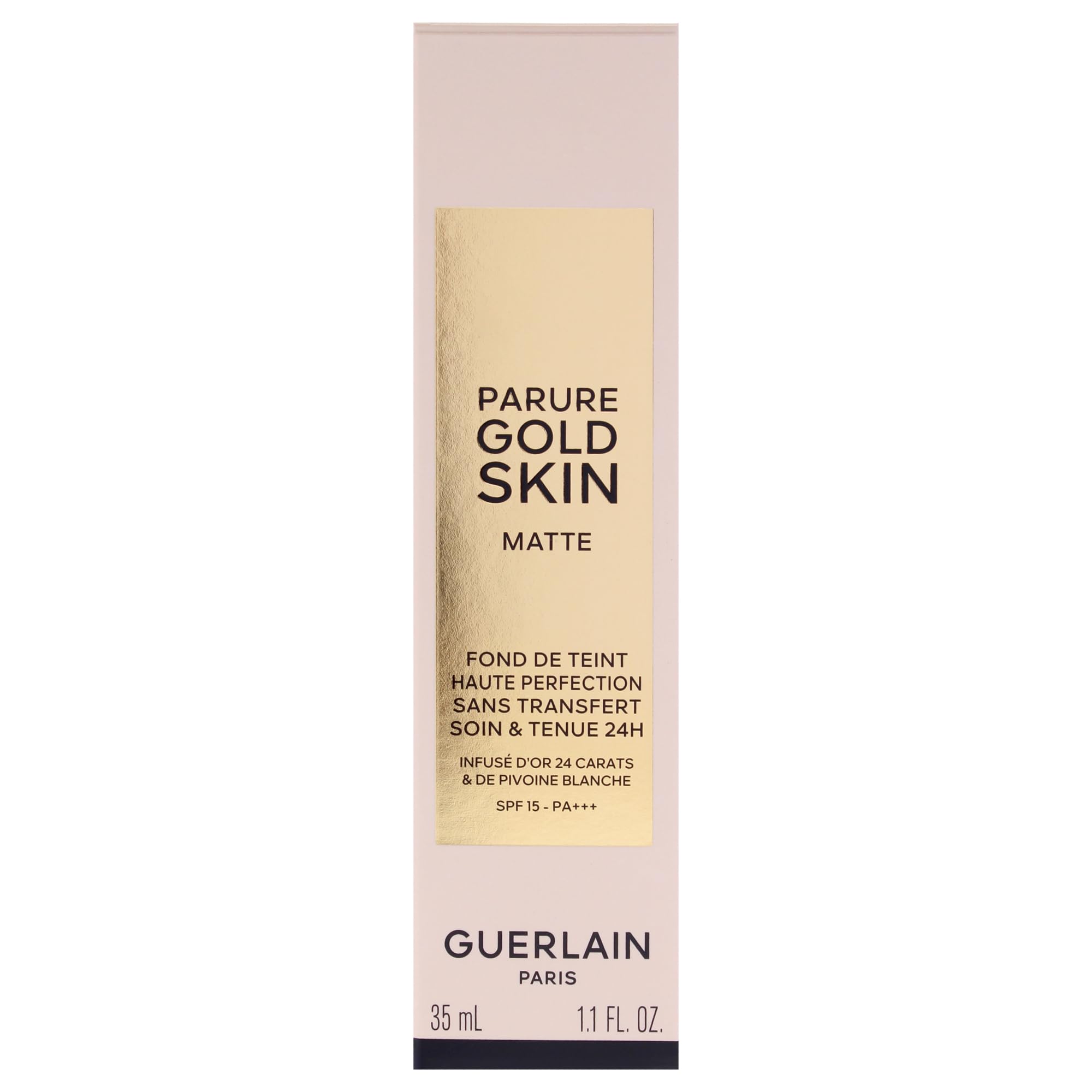GUERLAIN Parure Gold Skin Matte Foundation SPF15 nr 0N neutralny, 35 ml