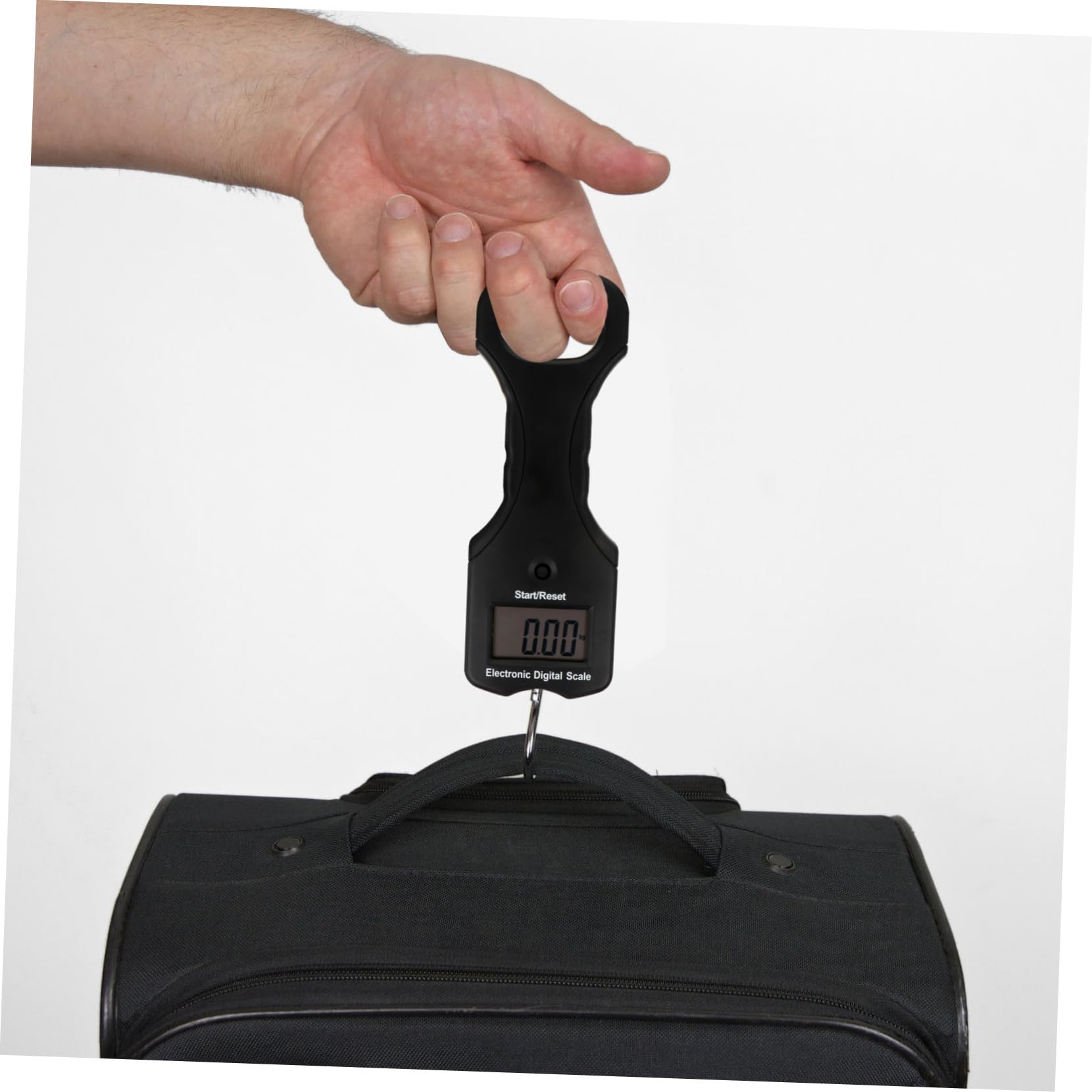 Handwaage 30kg Kunststoff Gepäckwaage für Reisen Weihnachten Party