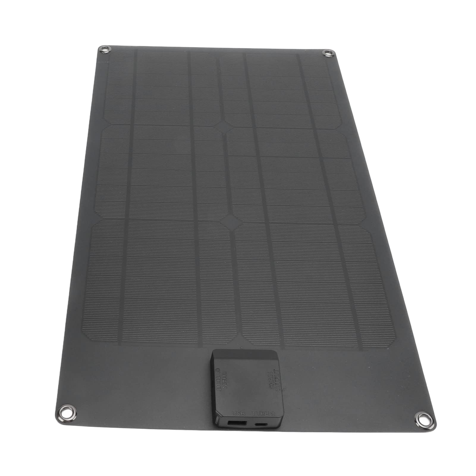 Panel solar de 20 W Cargador solar portátil impermeable con salida de USB Tipo C DC para carga de emergencia al aire libre Cámara GPS GPS