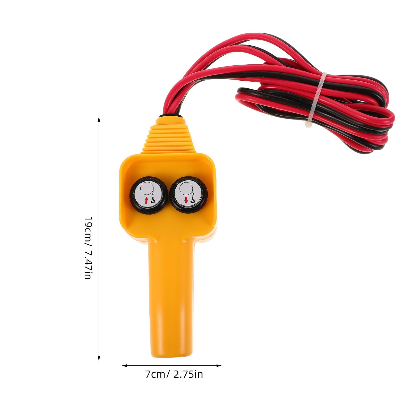 Parte Interruttore Verricello 12v 24v 10w in ABS per Argani Elettrici