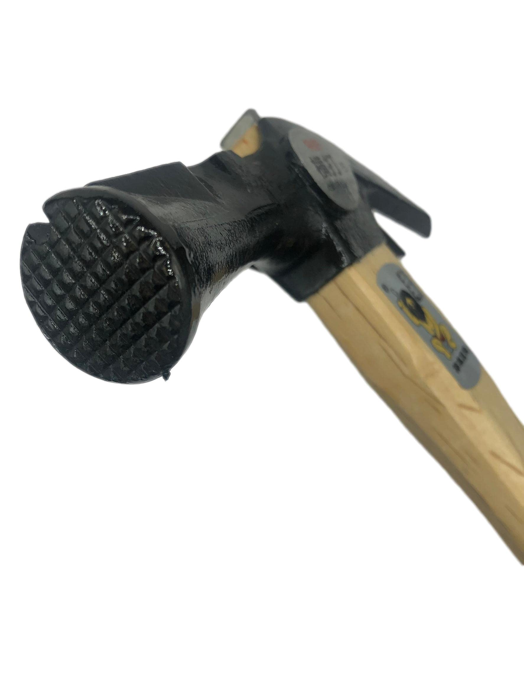 Dai Dogyu - Martillo para enmarcar la cara con mango de madera y soporte magnético para uñas