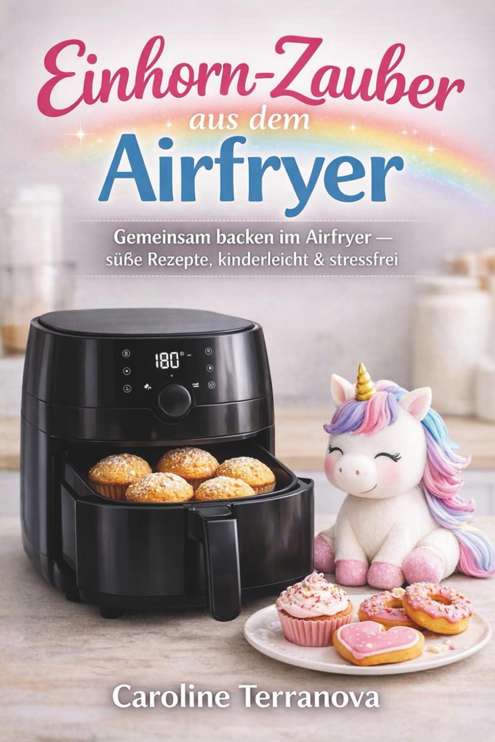 Einhorn-Zauber aus dem Airfryer: Gemeinsam backen im Airfryer – süße Rezepte, kinderleicht & stressfrei (LYNORA)