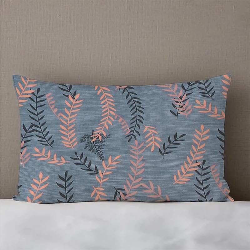 Image of Premium Cotton Fitted Bedsheet King Size Bed with 2 Pillow Covers | All Around Elastic | 220 TC | Wrinkle Free & Breathable | Deep Pocket Fits Mattress Upto 10 Inches | Bed Cover- Grey Peach